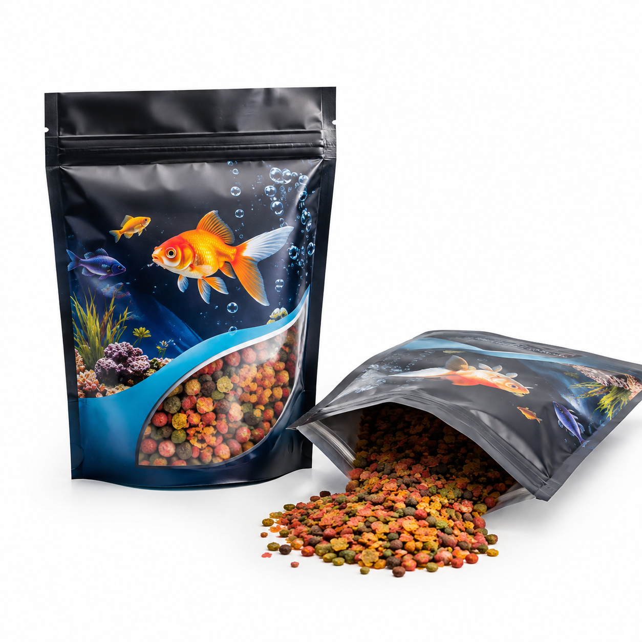 Fish Food Mylar Bags